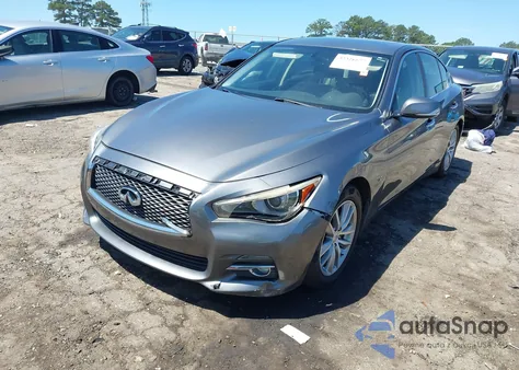 2015 Infiniti Q50 Premium из США, поврежденный, VIN JN1BV7AP0FM357018